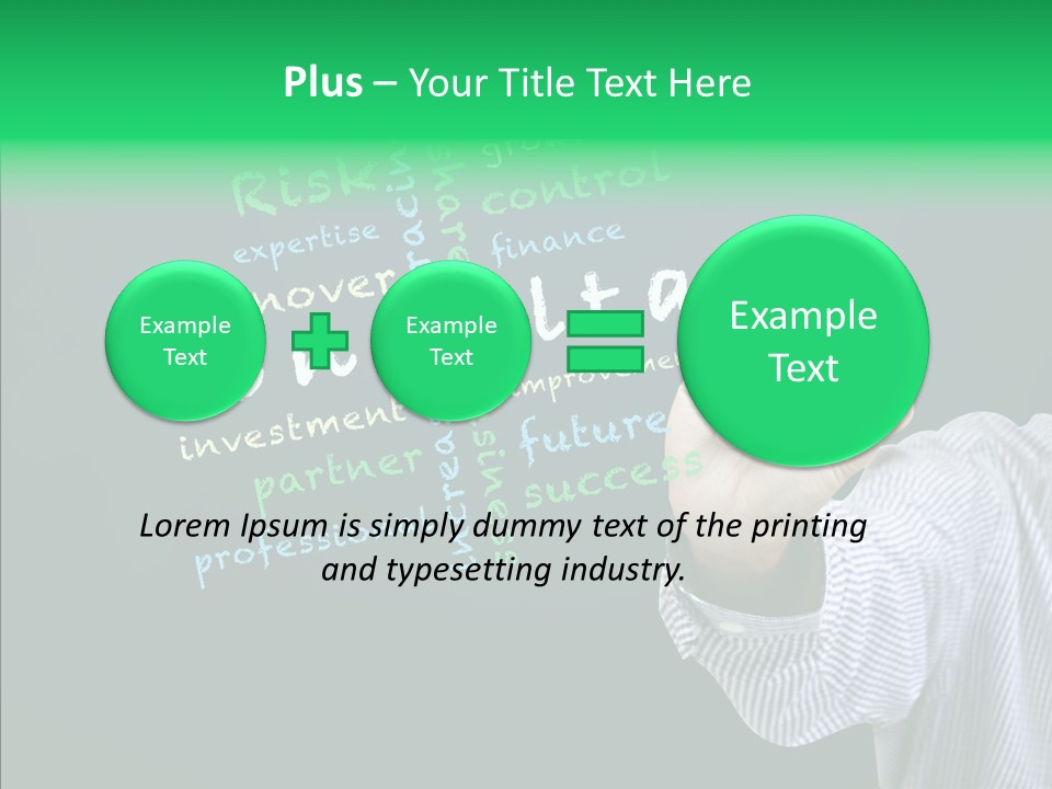 Leadership Improvement Ideas PowerPoint Template