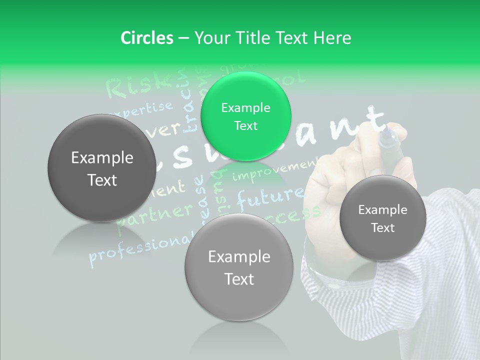 Leadership Improvement Ideas PowerPoint Template