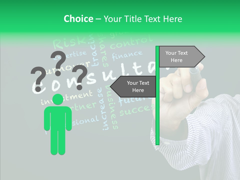 Leadership Improvement Ideas PowerPoint Template