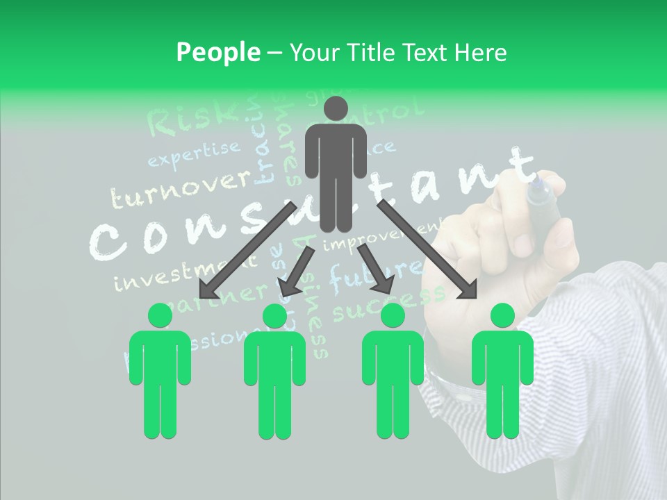 Leadership Improvement Ideas PowerPoint Template