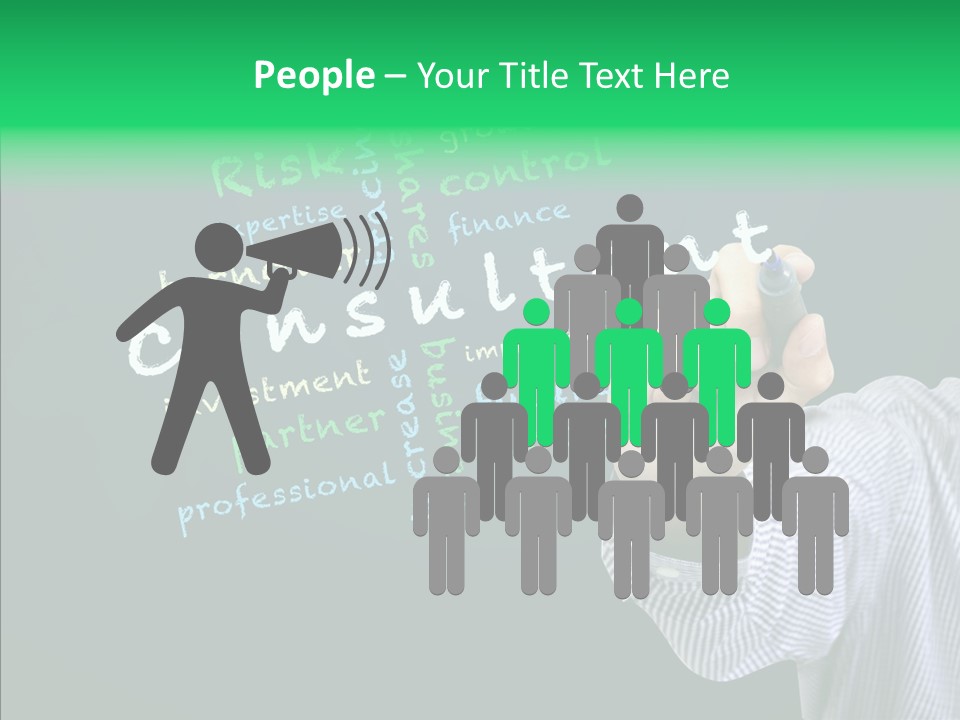 Leadership Improvement Ideas PowerPoint Template