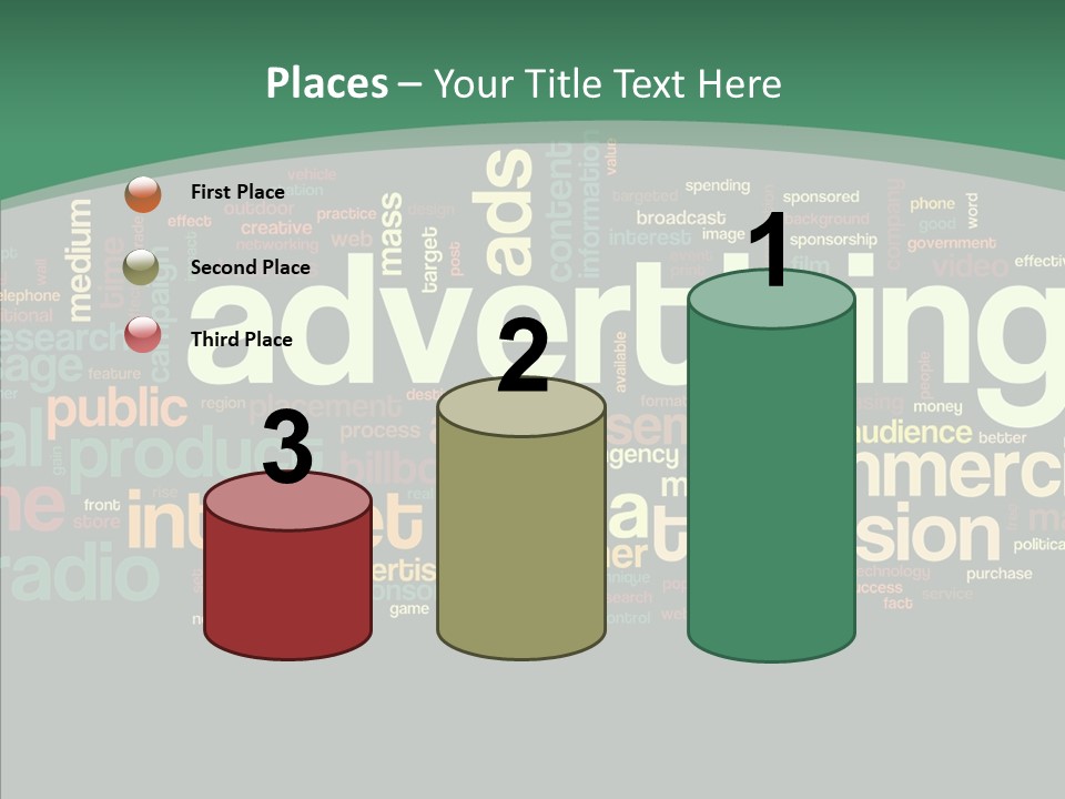 Brand Wordcloud Tagcloud PowerPoint Template
