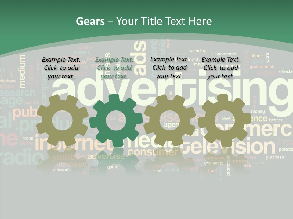Brand Wordcloud Tagcloud PowerPoint Template