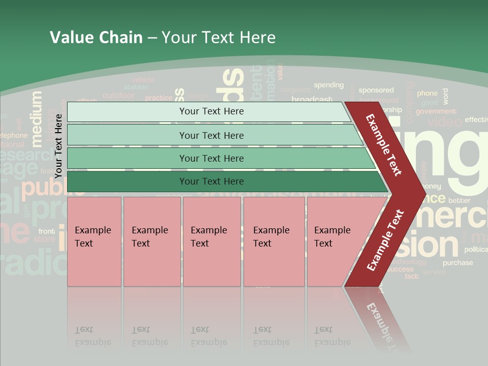 Brand Wordcloud Tagcloud PowerPoint Template
