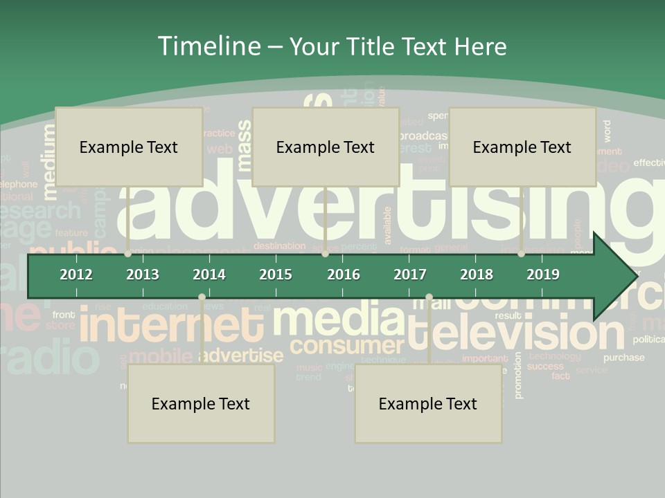 Brand Wordcloud Tagcloud PowerPoint Template