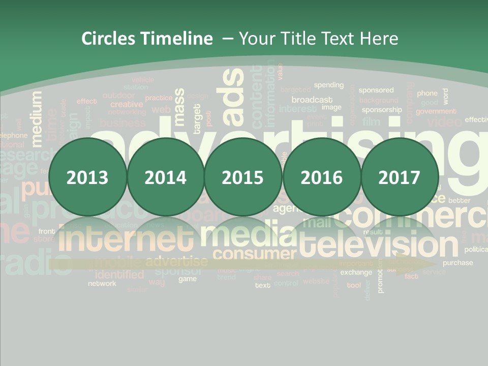 Brand Wordcloud Tagcloud PowerPoint Template