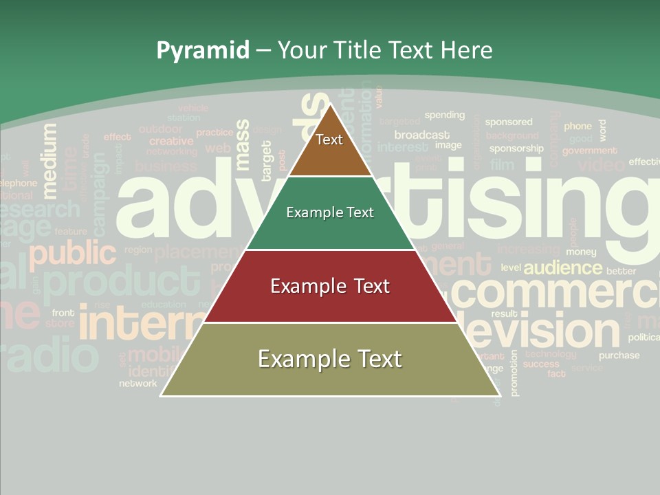 Brand Wordcloud Tagcloud PowerPoint Template