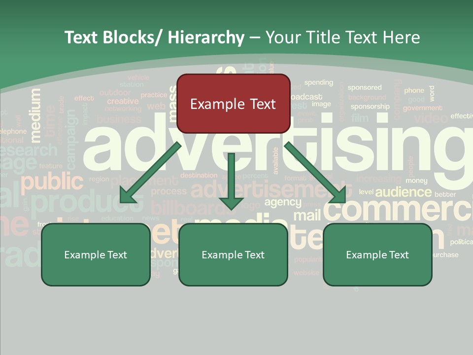 Brand Wordcloud Tagcloud PowerPoint Template