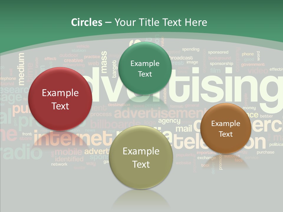 Brand Wordcloud Tagcloud PowerPoint Template