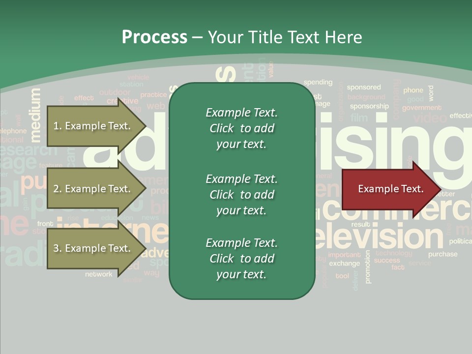 Brand Wordcloud Tagcloud PowerPoint Template