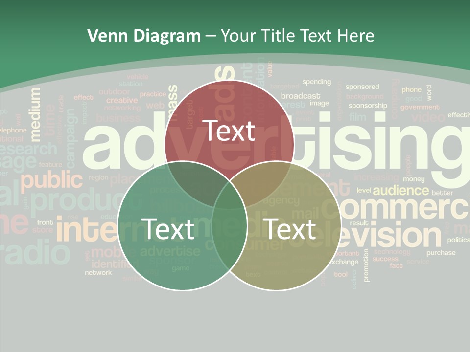 Brand Wordcloud Tagcloud PowerPoint Template