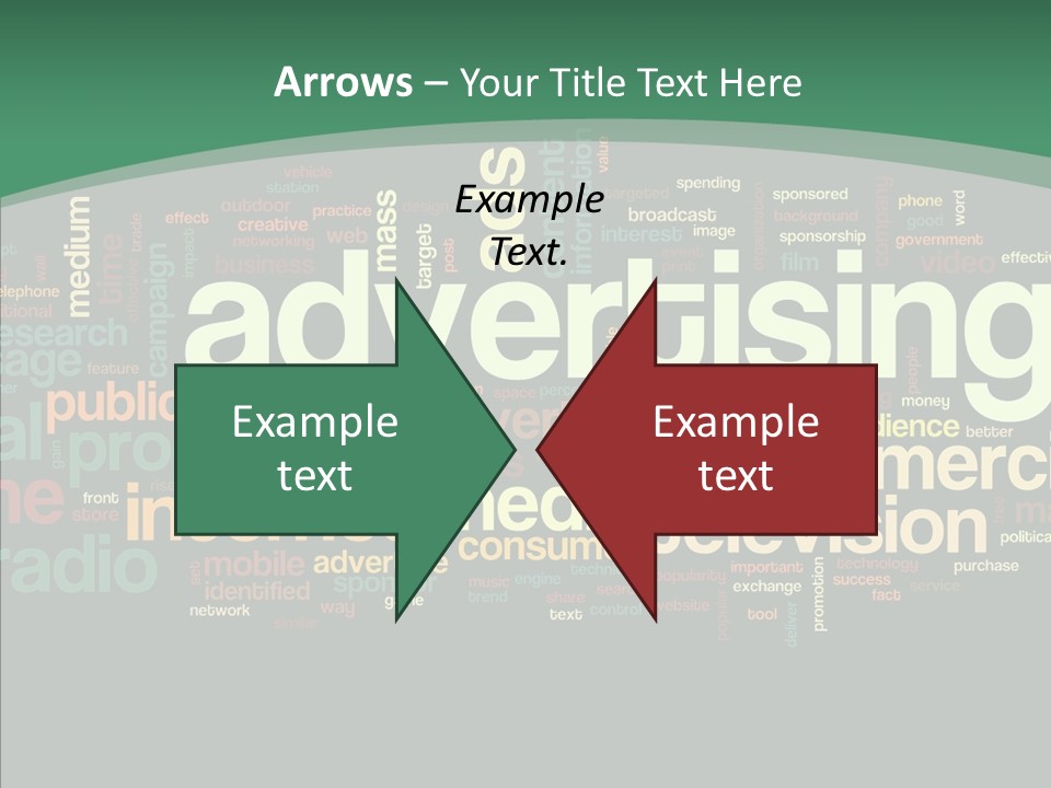 Brand Wordcloud Tagcloud PowerPoint Template