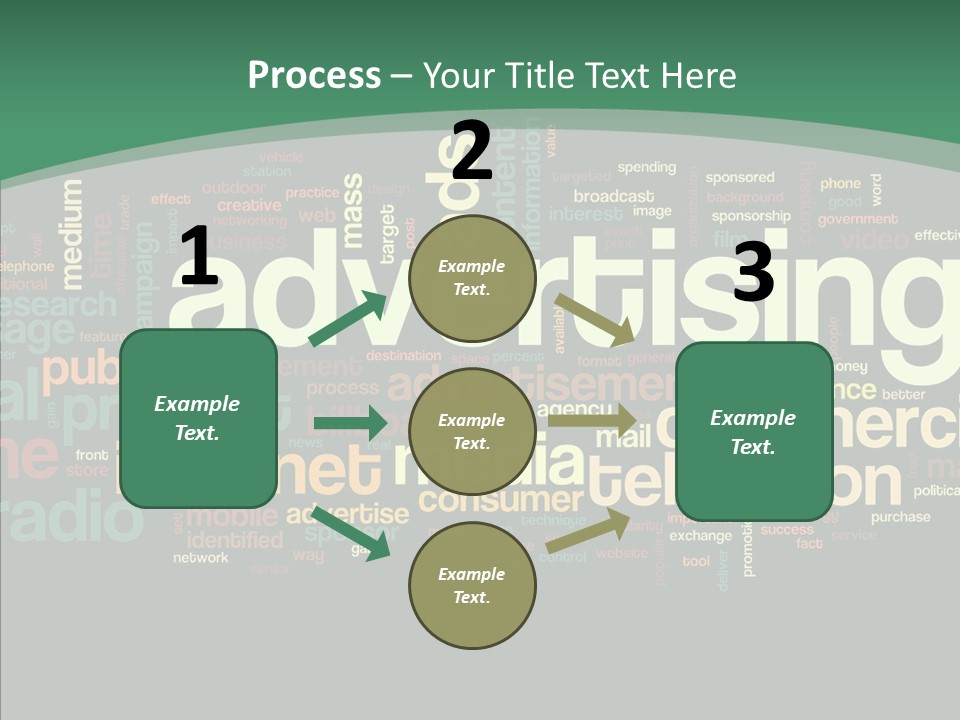 Brand Wordcloud Tagcloud PowerPoint Template