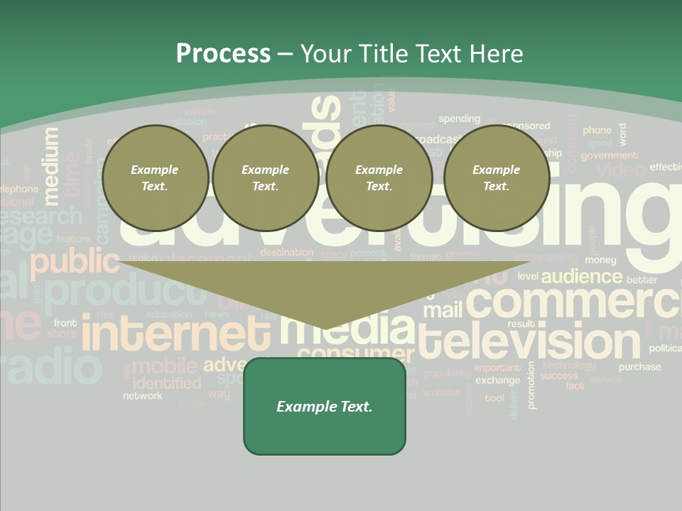 Brand Wordcloud Tagcloud PowerPoint Template