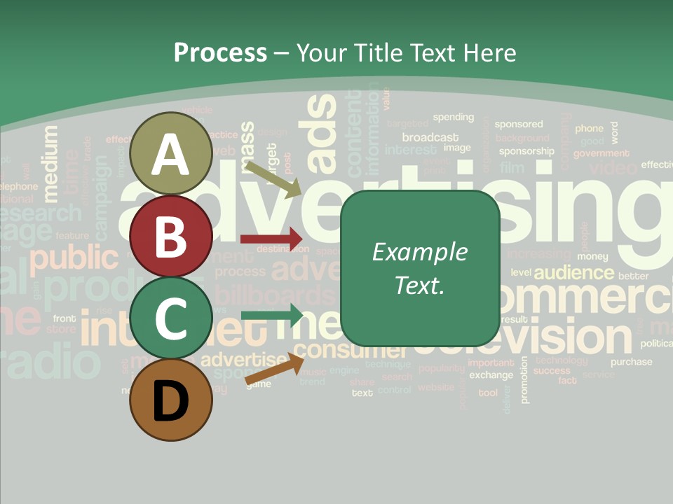 Brand Wordcloud Tagcloud PowerPoint Template