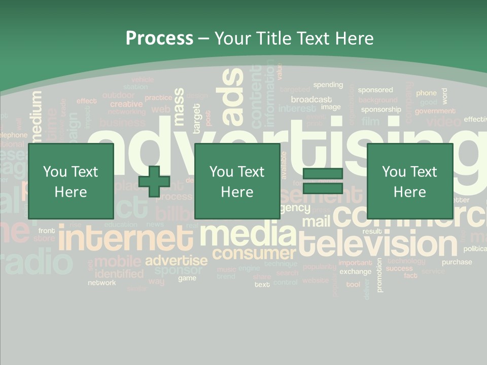 Brand Wordcloud Tagcloud PowerPoint Template