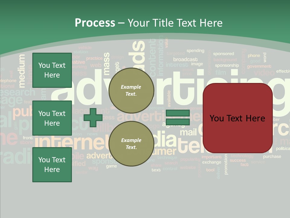 Brand Wordcloud Tagcloud PowerPoint Template