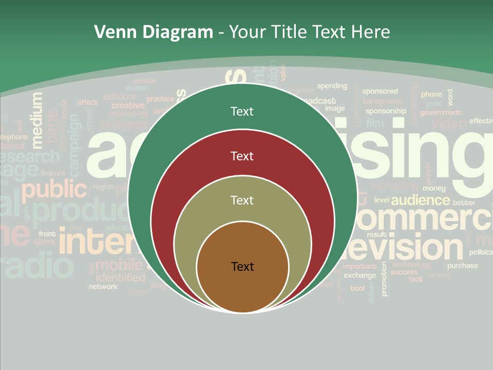 Brand Wordcloud Tagcloud PowerPoint Template