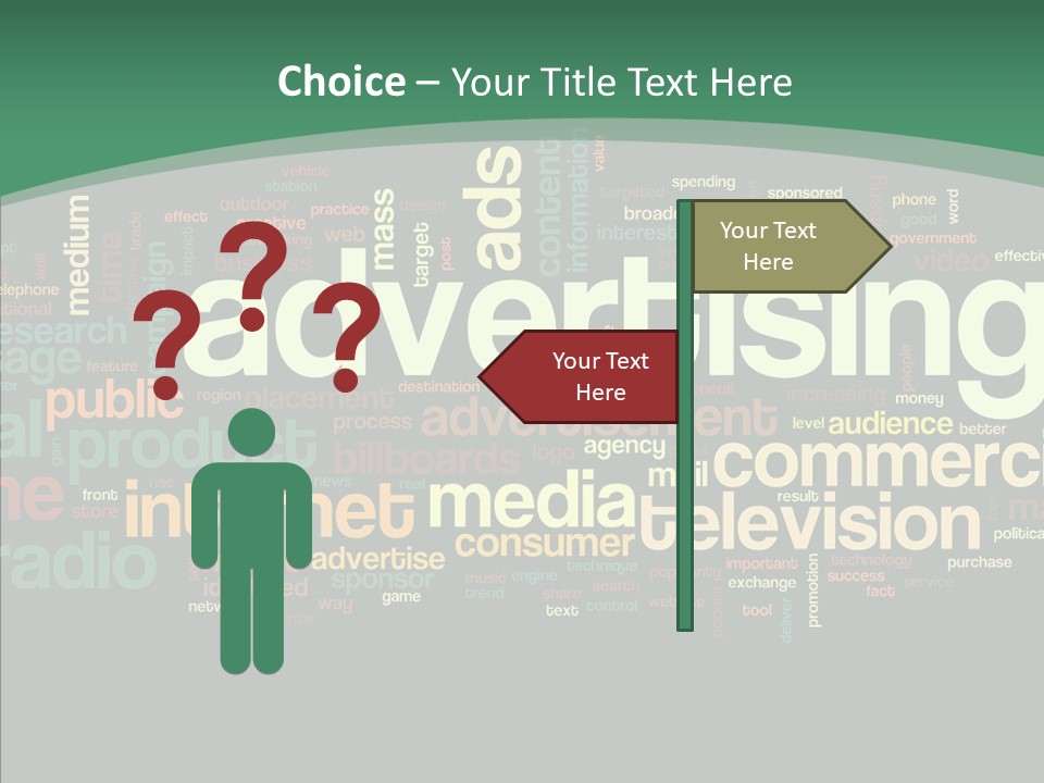 Brand Wordcloud Tagcloud PowerPoint Template