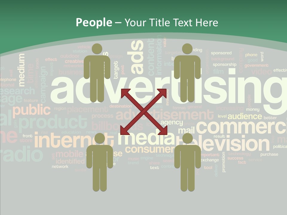 Brand Wordcloud Tagcloud PowerPoint Template