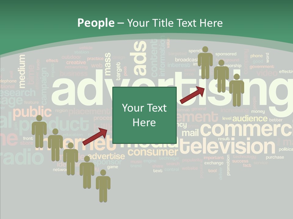 Brand Wordcloud Tagcloud PowerPoint Template