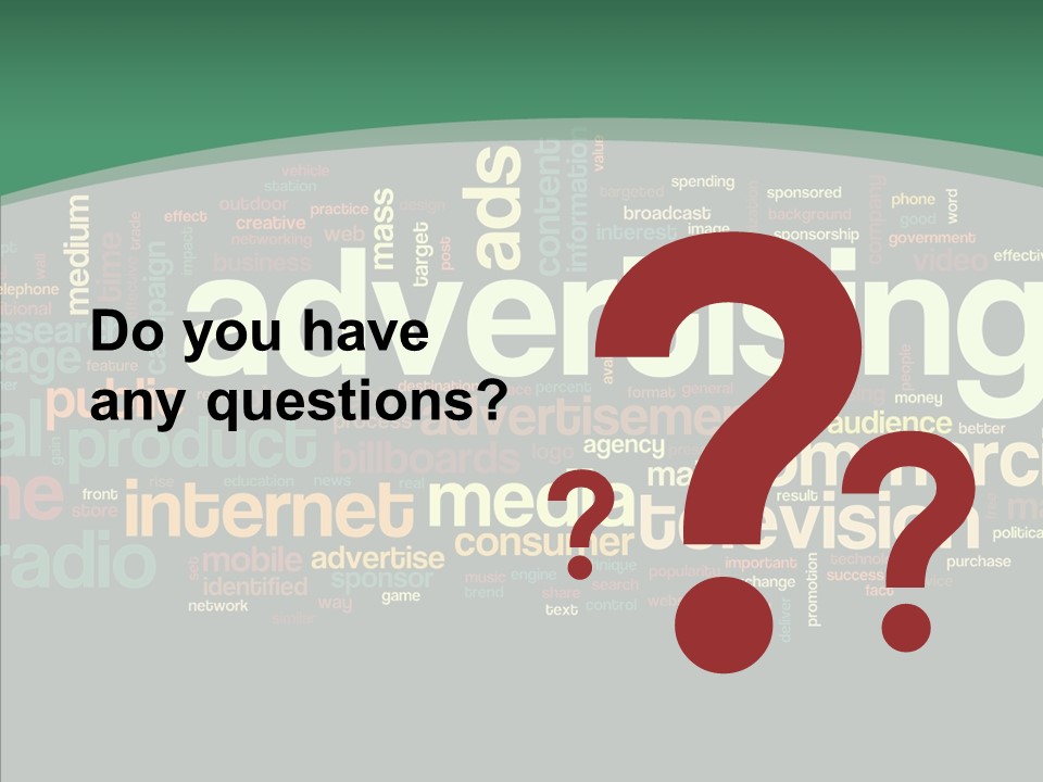 Brand Wordcloud Tagcloud PowerPoint Template