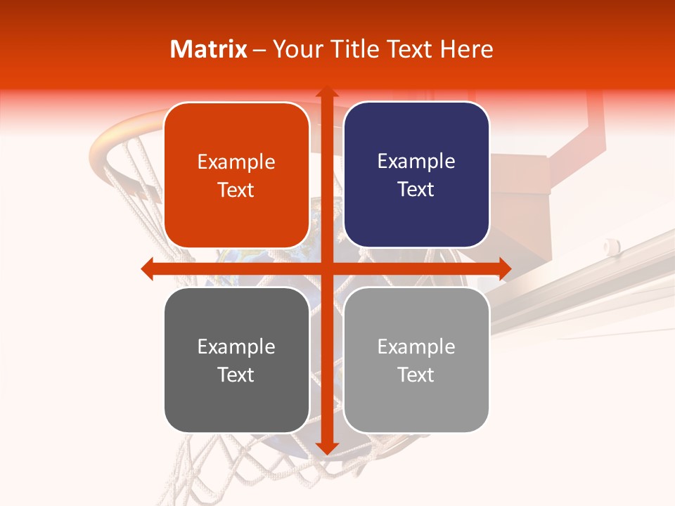 Water Background Ball PowerPoint Template