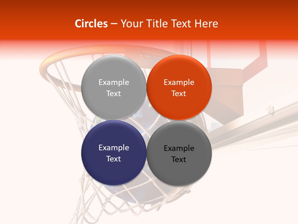 Water Background Ball PowerPoint Template