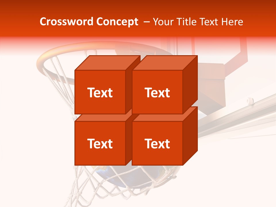 Water Background Ball PowerPoint Template