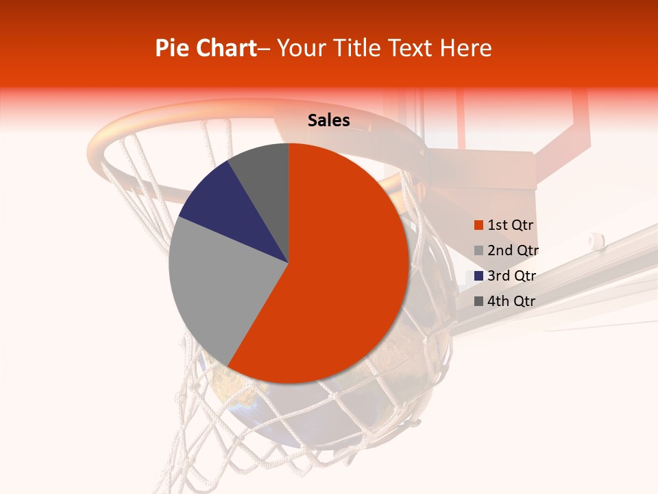 Water Background Ball PowerPoint Template