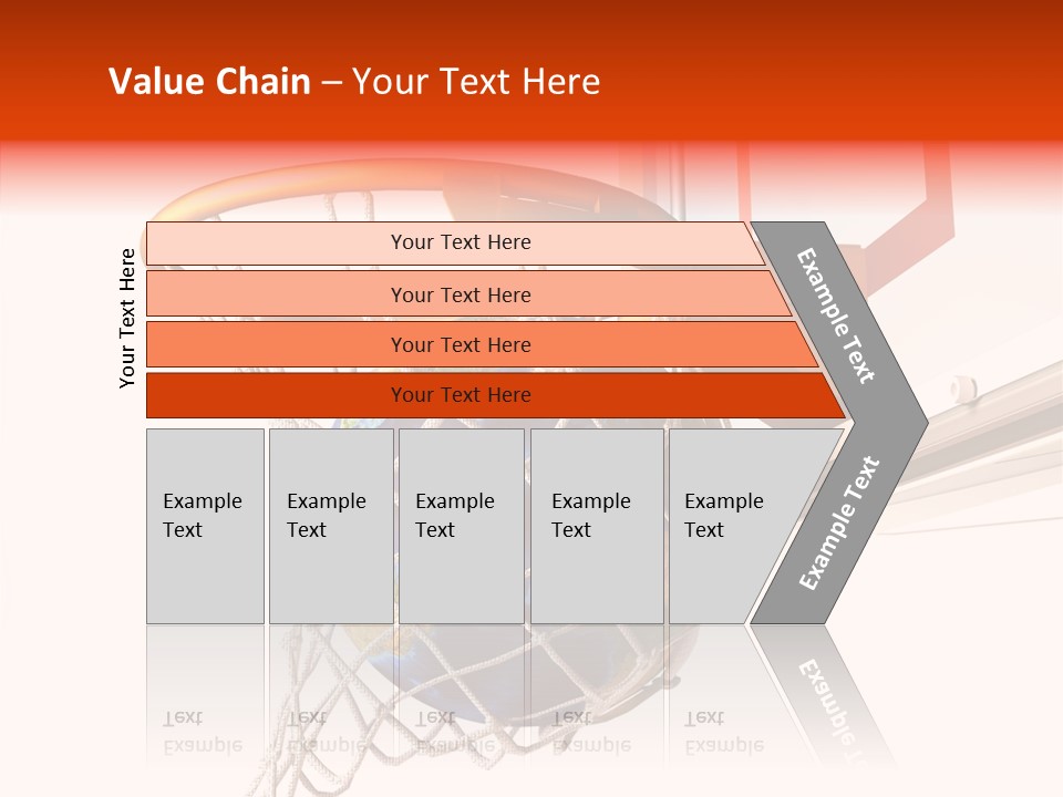 Water Background Ball PowerPoint Template