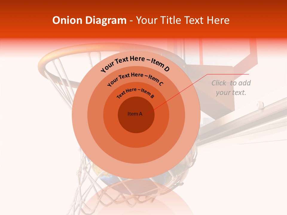 Water Background Ball PowerPoint Template