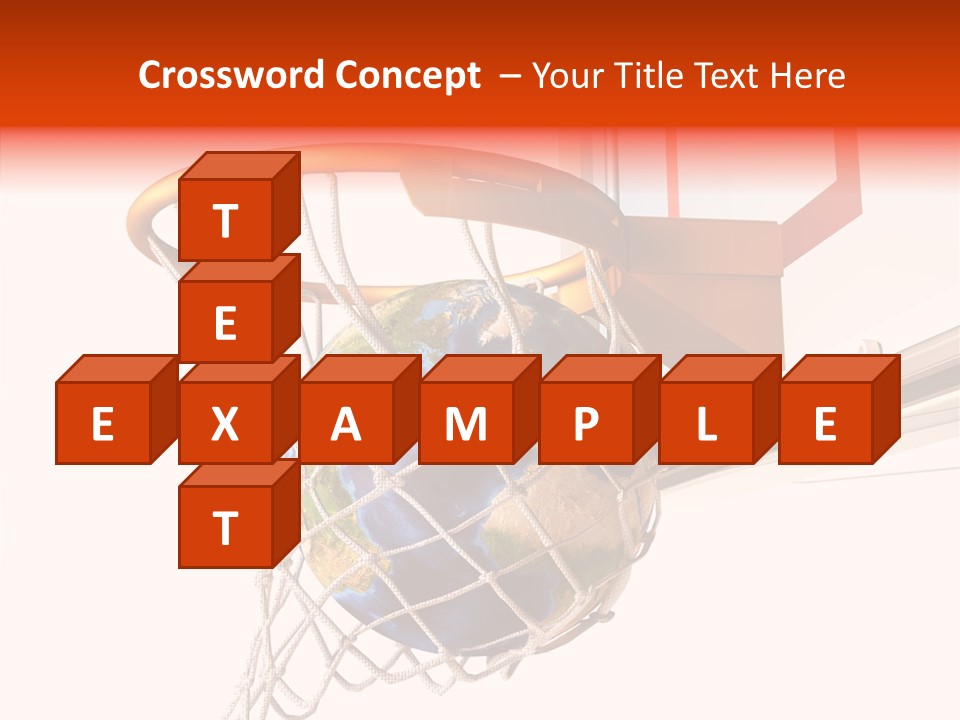 Water Background Ball PowerPoint Template