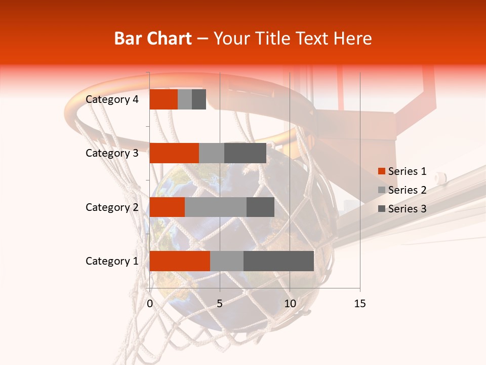Water Background Ball PowerPoint Template