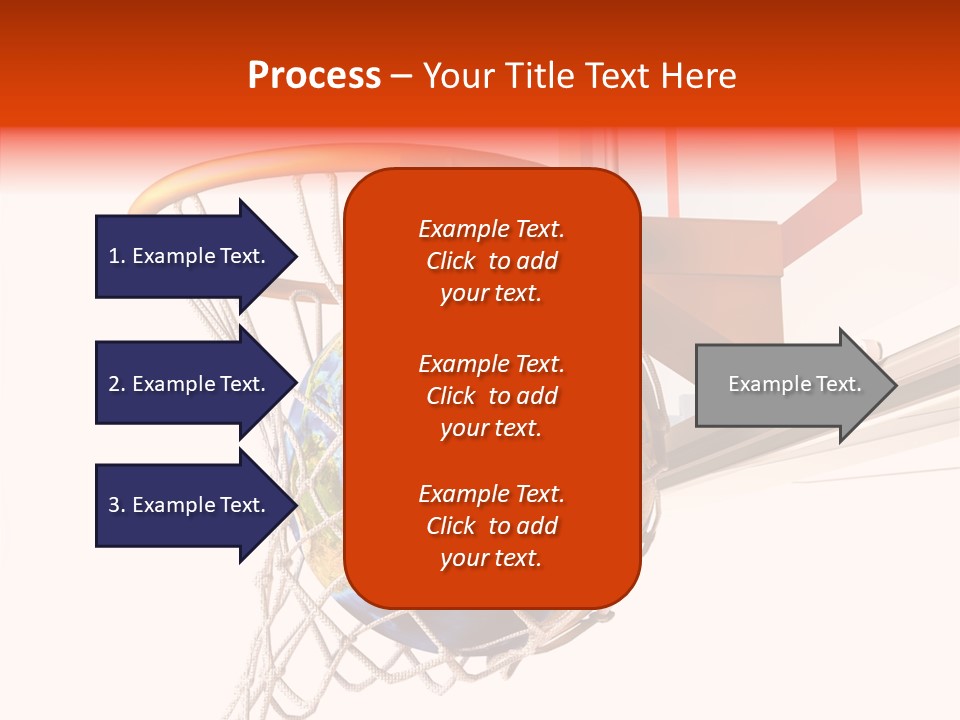 Water Background Ball PowerPoint Template