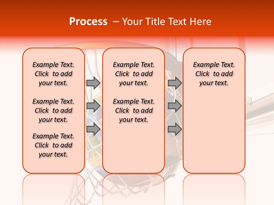 Water Background Ball PowerPoint Template