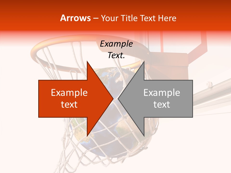 Water Background Ball PowerPoint Template