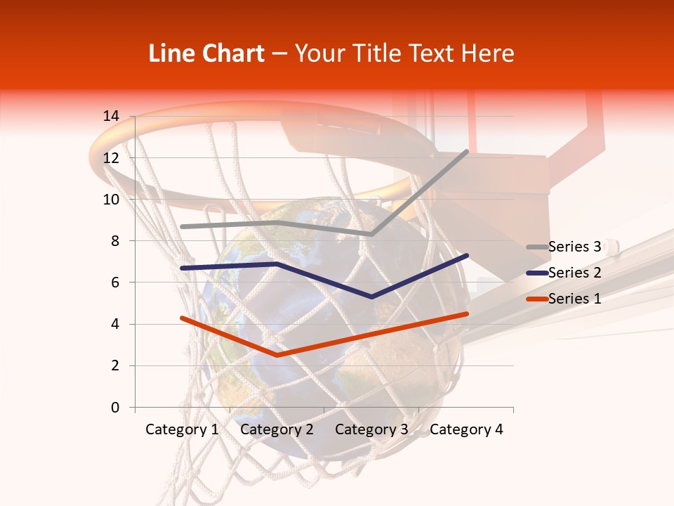 Water Background Ball PowerPoint Template
