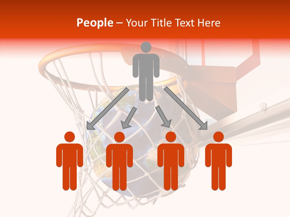 Water Background Ball PowerPoint Template