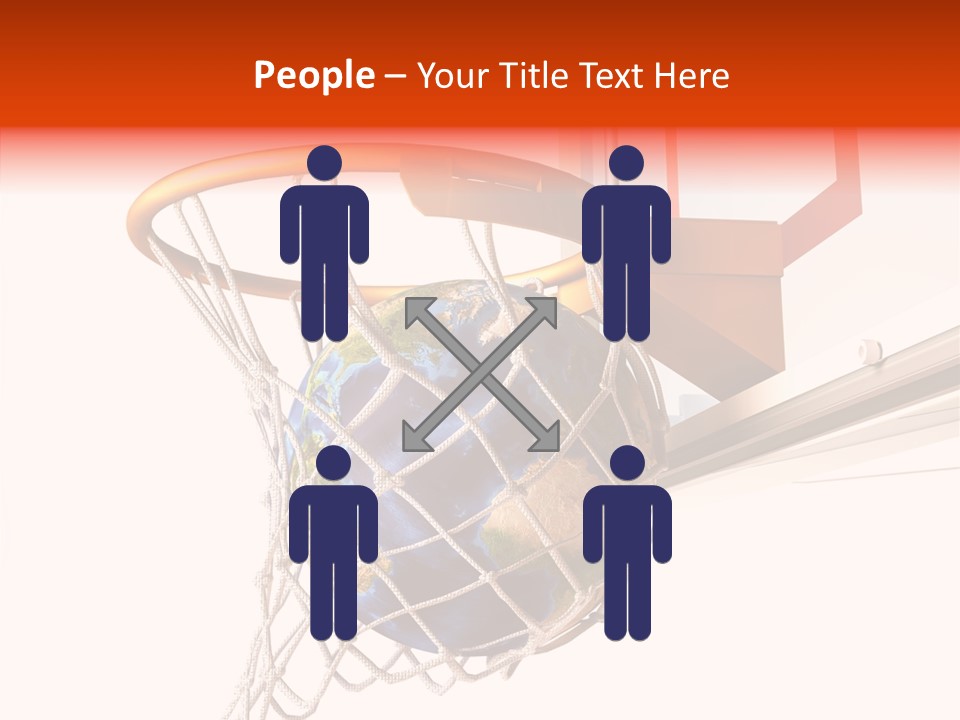 Water Background Ball PowerPoint Template