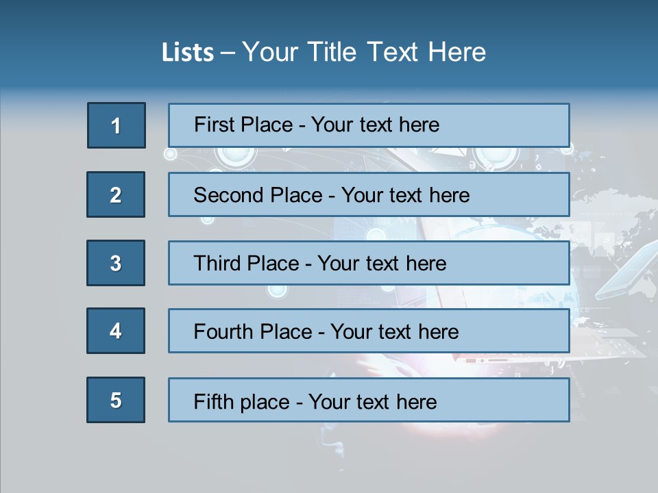 Professional Monitor Prescription PowerPoint Template