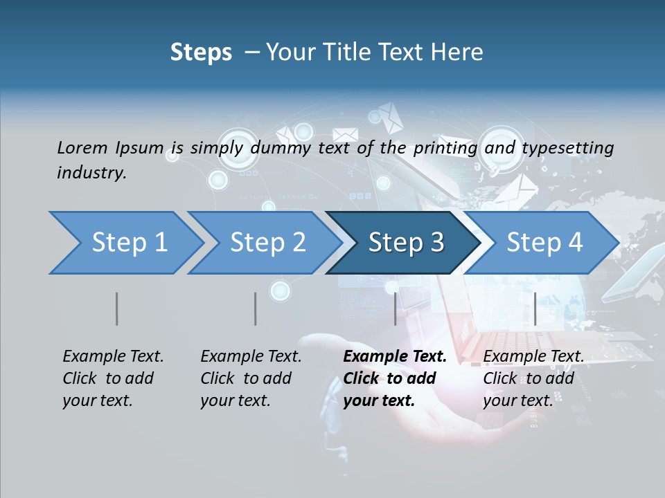 Professional Monitor Prescription PowerPoint Template