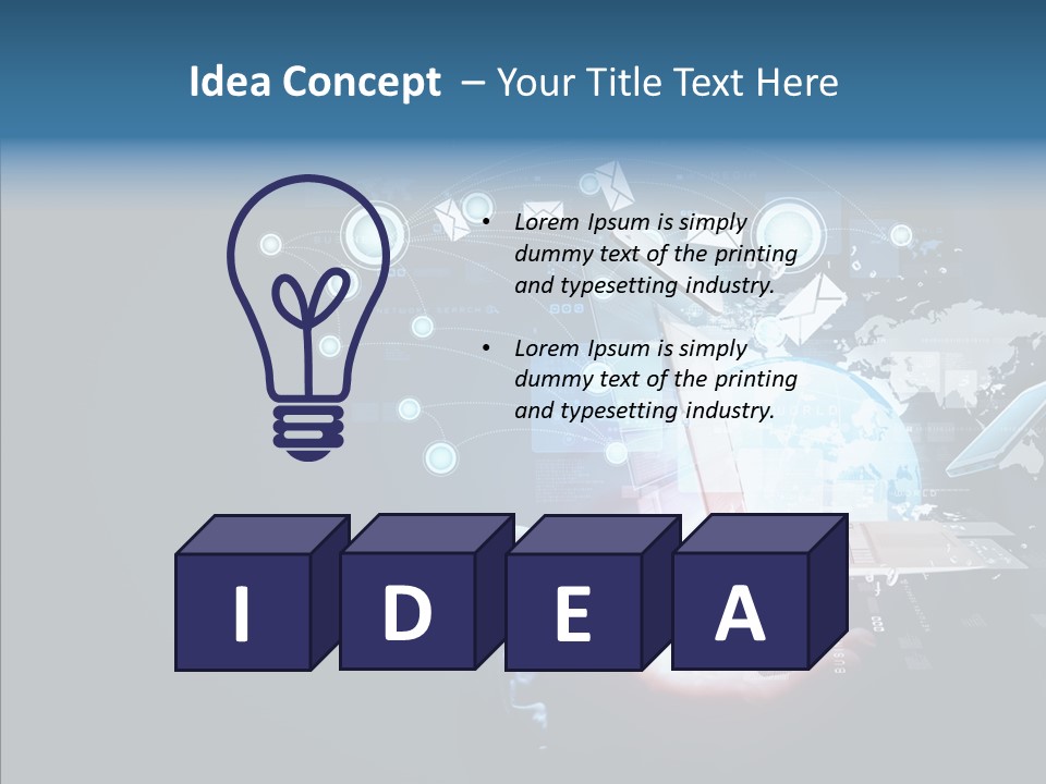 Professional Monitor Prescription PowerPoint Template