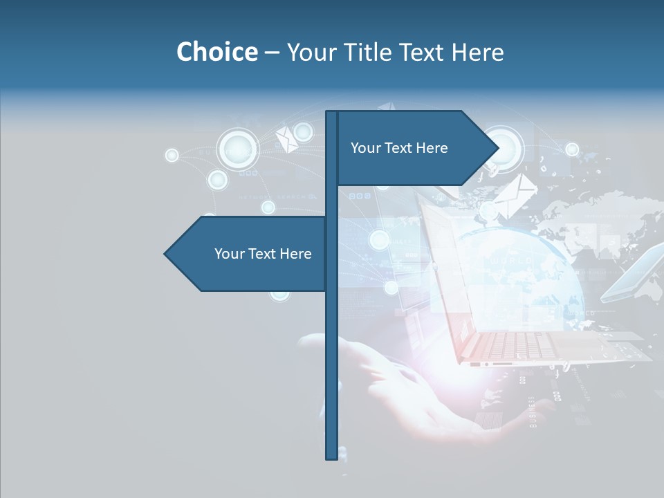 Professional Monitor Prescription PowerPoint Template