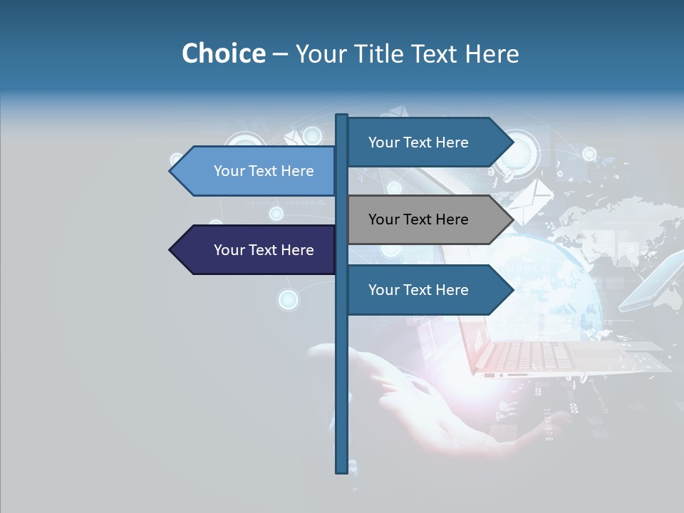 Professional Monitor Prescription PowerPoint Template