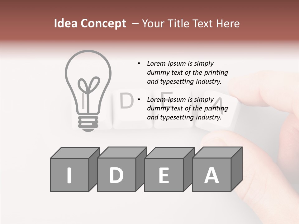 Shop Hand Make PowerPoint Template