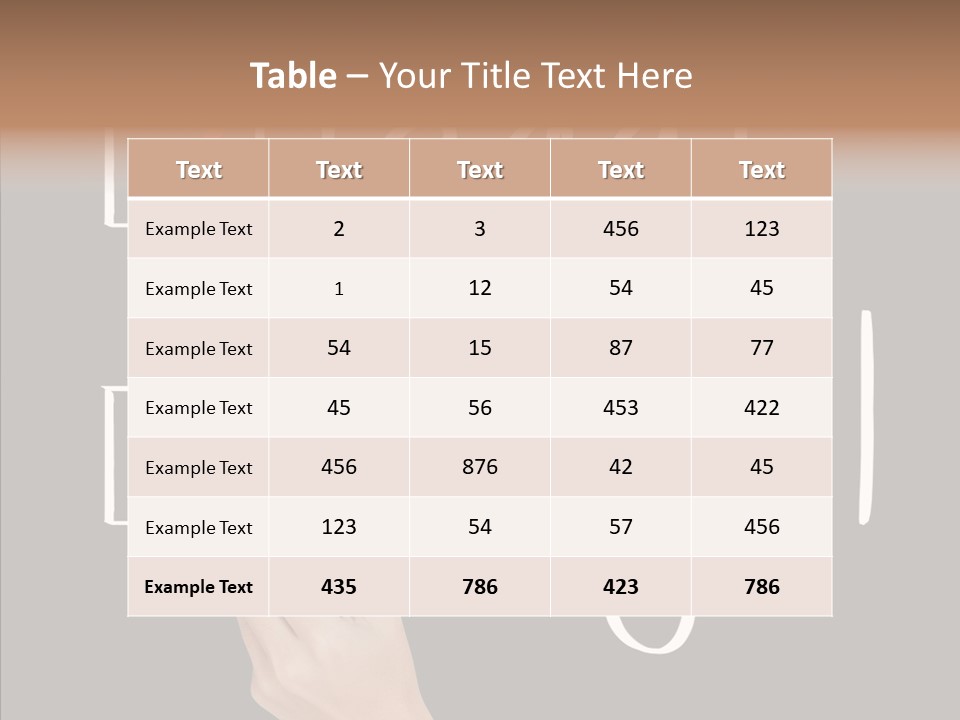 Opinion Fulfillment Person PowerPoint Template