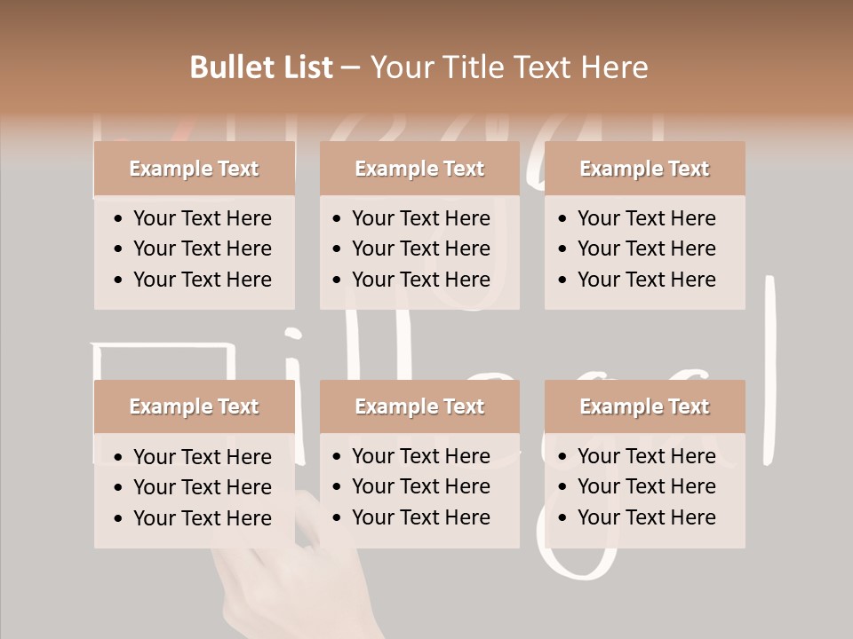 Opinion Fulfillment Person PowerPoint Template
