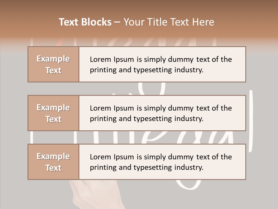 Opinion Fulfillment Person PowerPoint Template