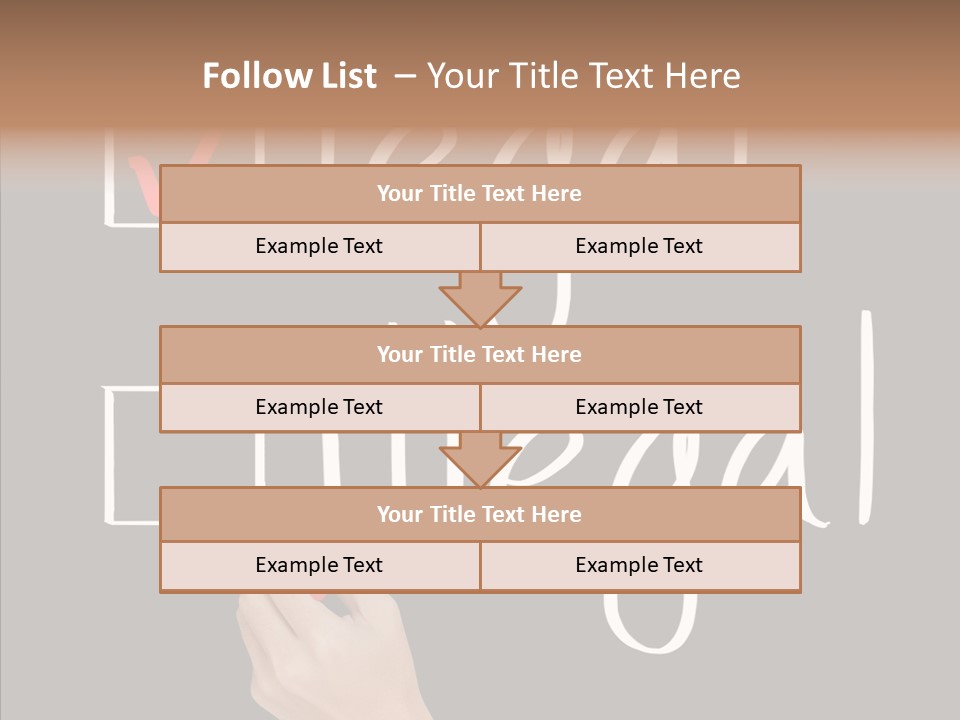 Opinion Fulfillment Person PowerPoint Template